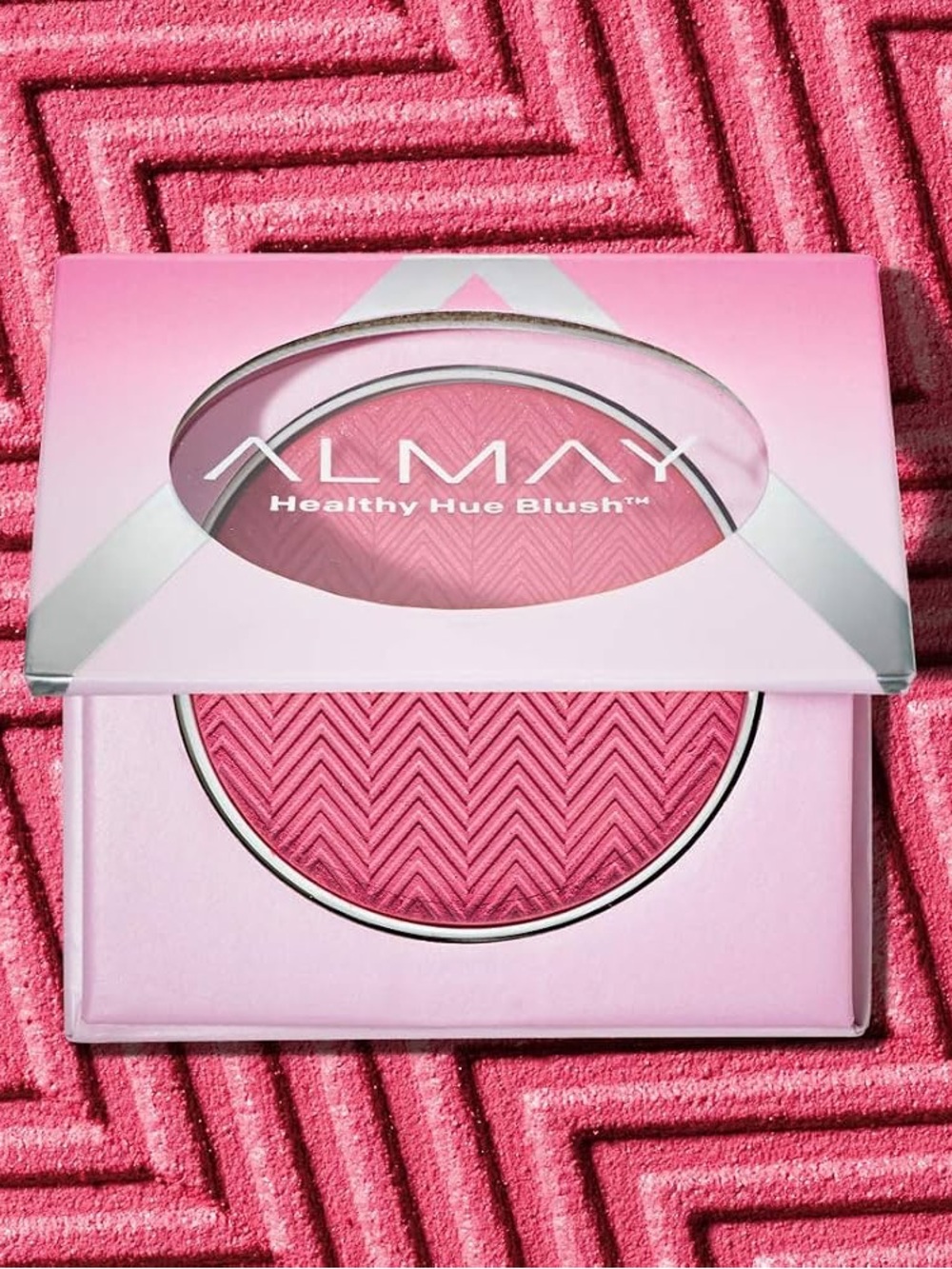 ALMAY Healthy Hue Pink Flush Blush, High Pigment Powder NIB! #300